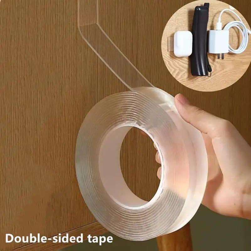 Double side nano tape strong adhesive transparent