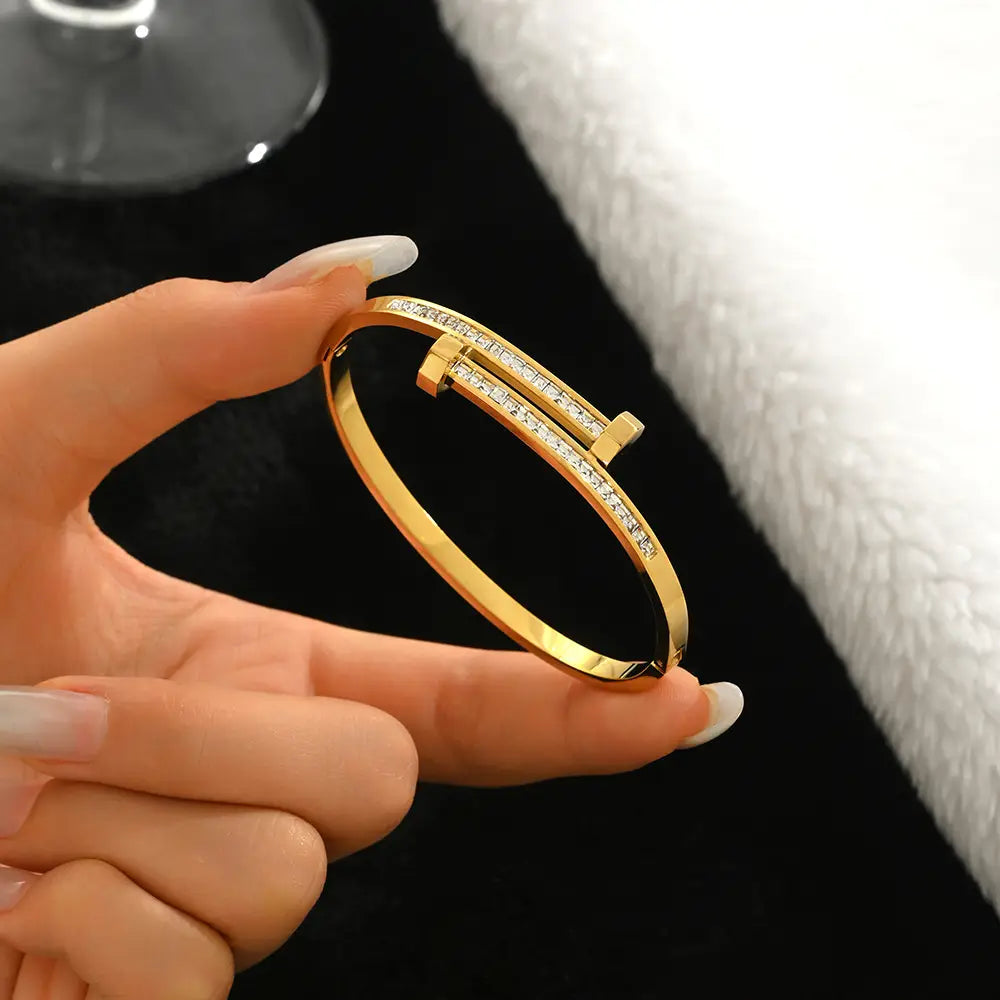 Gold Stainless Steel Bracelet