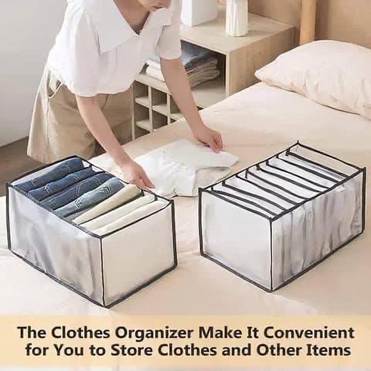 Transparent Closest Organizer for Wardrobe and Drawers