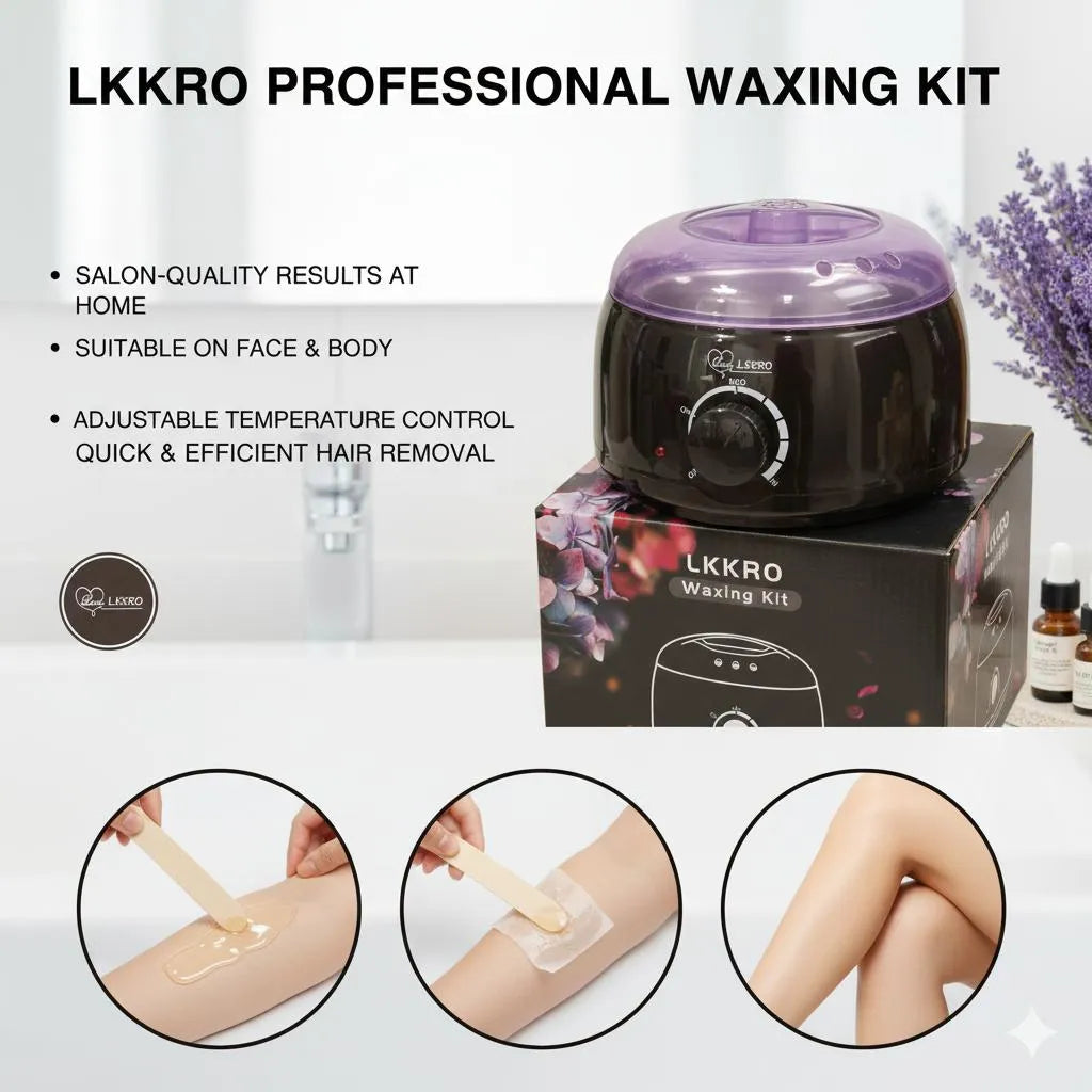 Pro-Waistop Professional Wax Heater for smooth skin