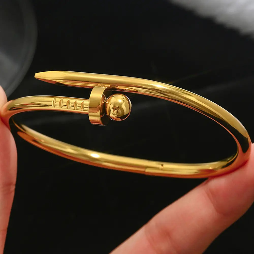 Stainless steel bracelet Gold & Silver