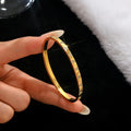 18k gold stainless steel bracelet