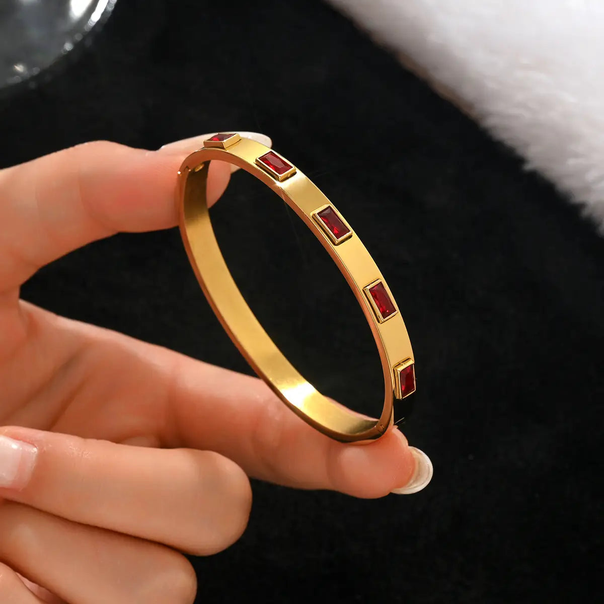 18k good stainless steel bracelet