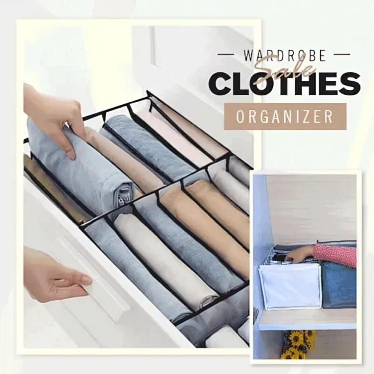 Transparent Closest Organizer for Wardrobe and Drawers