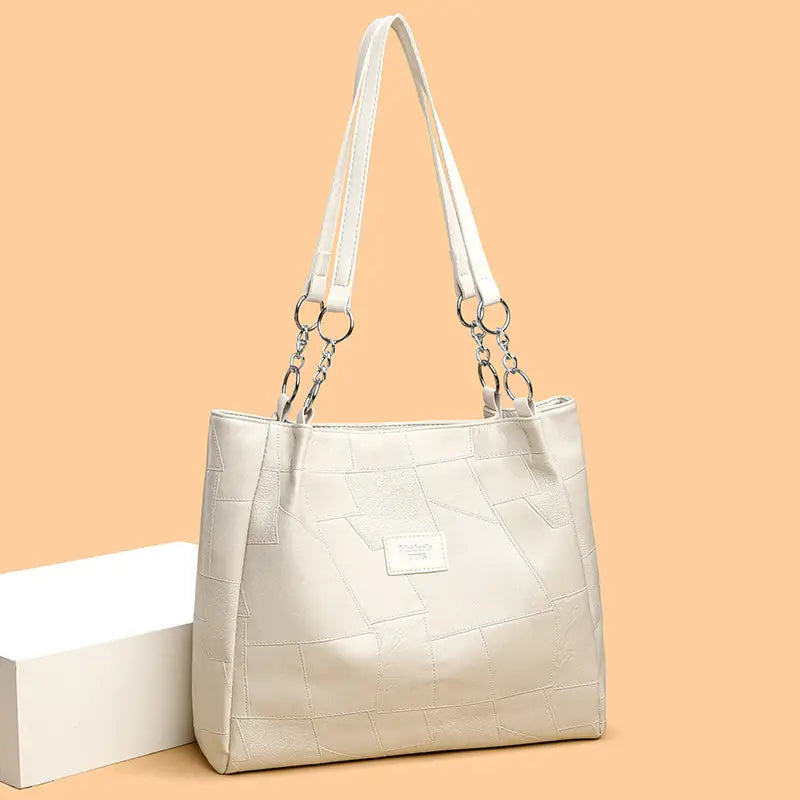 Cross body Tote bag for woman with Vintage work