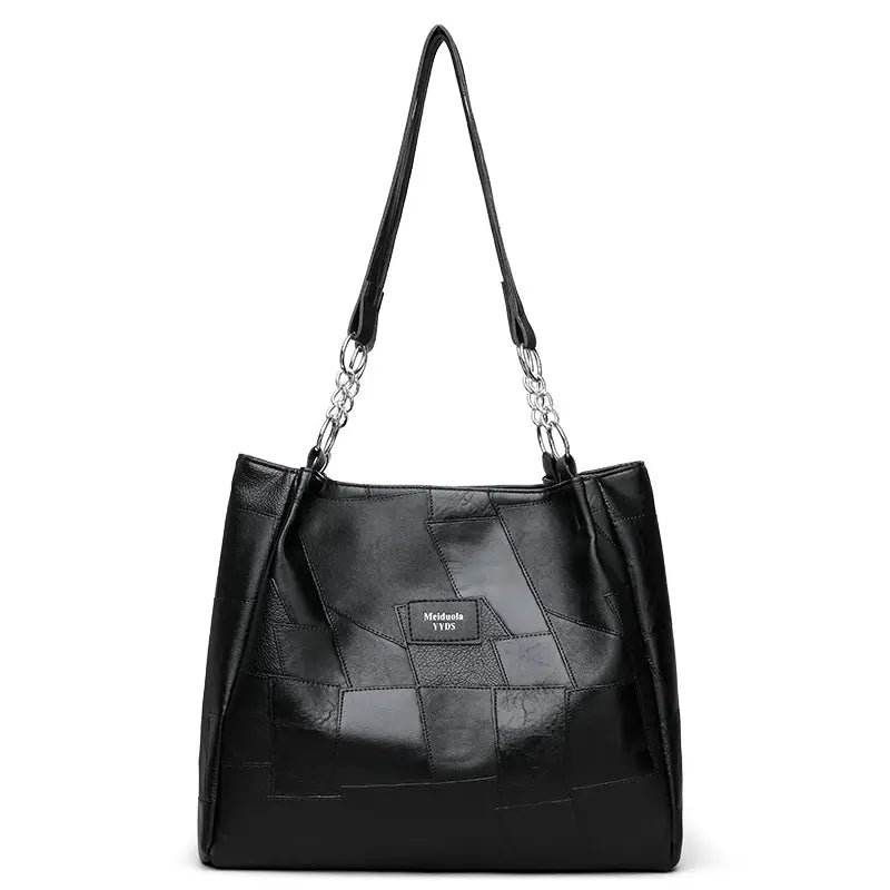 Cross body Tote bag for woman with Vintage work
