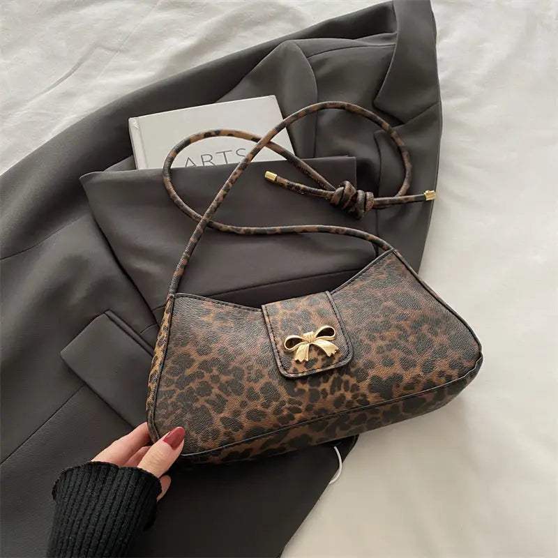 Leopard women shoulder bag