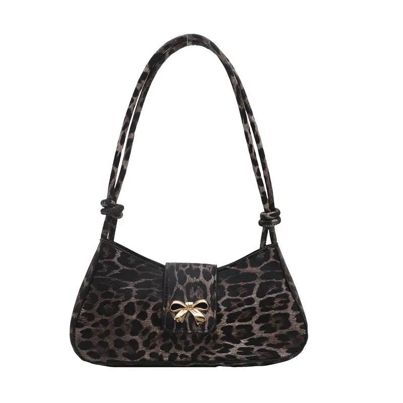 Leopard women shoulder bag