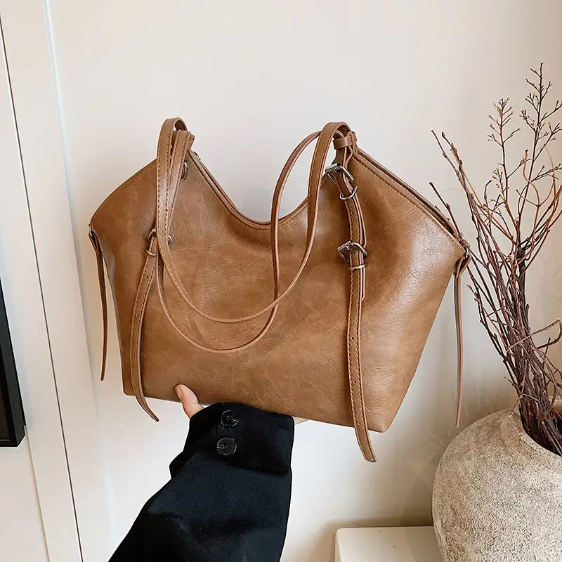 Women Vintage tote bag large capacity