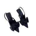 French Style High Heeled Niche Bow Knot Sandals